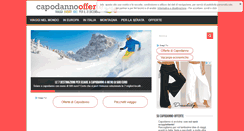 Desktop Screenshot of capodanno-offerte.com